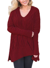 Load image into Gallery viewer, Oversized Cozy up Knit Sweater