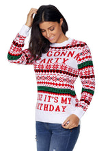 Load image into Gallery viewer, WE GONNA PARTY Ugly Christmas Sweater