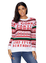 Load image into Gallery viewer, WE GONNA PARTY Ugly Christmas Sweater