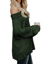 Load image into Gallery viewer, Off The Shoulder Winter Sweater