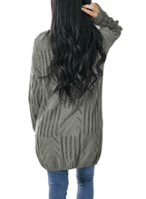 Load image into Gallery viewer, Classic Open Knit Chenille Cardigan