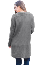 Load image into Gallery viewer, Open Front Women Cardigan with Pockets