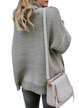 Load image into Gallery viewer, Cozy Long Sleeves Turtleneck Sweater