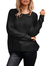 Load image into Gallery viewer, Thick Patterned Knit Sweater
