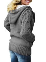Load image into Gallery viewer, Threaded Button Pocket Coat