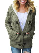 Load image into Gallery viewer, Threaded Button Pocket Coat