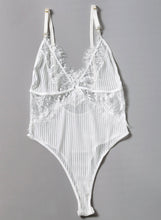 Load image into Gallery viewer, Triangular Lace Bodysuit