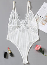 Load image into Gallery viewer, Triangular Lace Bodysuit