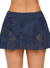 Load image into Gallery viewer, Crochet Lace Skirted Bikini Bottom