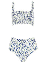 Load image into Gallery viewer, Flower Smocked Swimwear