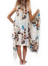 Load image into Gallery viewer, Tropical Beach Vest Cover Up