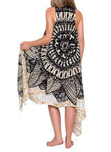 Load image into Gallery viewer, Tropical Beach Vest Cover Up