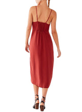 Load image into Gallery viewer, Button-down Linen Midi Dress
