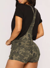 Load image into Gallery viewer, Camo Cameo Shortalls
