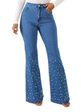 Load image into Gallery viewer, Pearly Denim Jeans