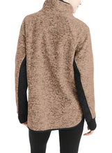 Load image into Gallery viewer, Fleece Asymmetrical Snap Pullover