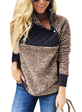 Load image into Gallery viewer, Fleece Asymmetrical Snap Pullover
