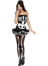 Load image into Gallery viewer, Fever Skeleton Halloween Costume