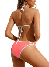 Load image into Gallery viewer, Triangular Halter Bikini 2pcs Swimsuit