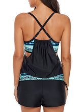 Load image into Gallery viewer, Covered Halter Tankini Swim Top