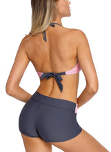 Load image into Gallery viewer, Twist Front Bikini and Boardshort Swimsuit