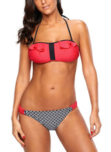Load image into Gallery viewer, Frill Bikini and Printed Swimsuit