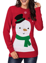 Load image into Gallery viewer, Cartoon Snow Christmas Sweater
