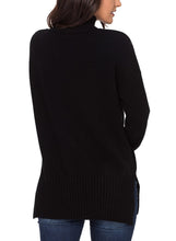 Load image into Gallery viewer, Turn-up Sleeve Turtle Neck Sweater