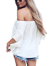 Load image into Gallery viewer, Off The Shoulder Knot Front Top